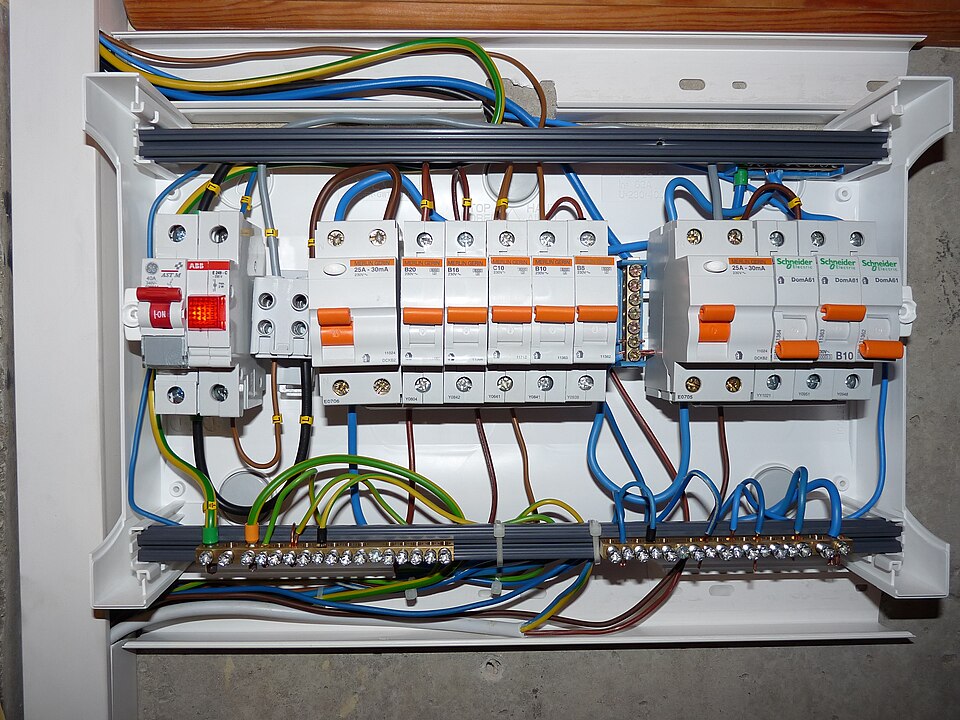 Wire to the switchboard