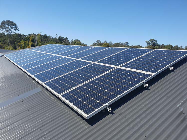 Connect solar & grid